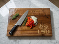 Geaux Tigers tailgating cutting board LSU