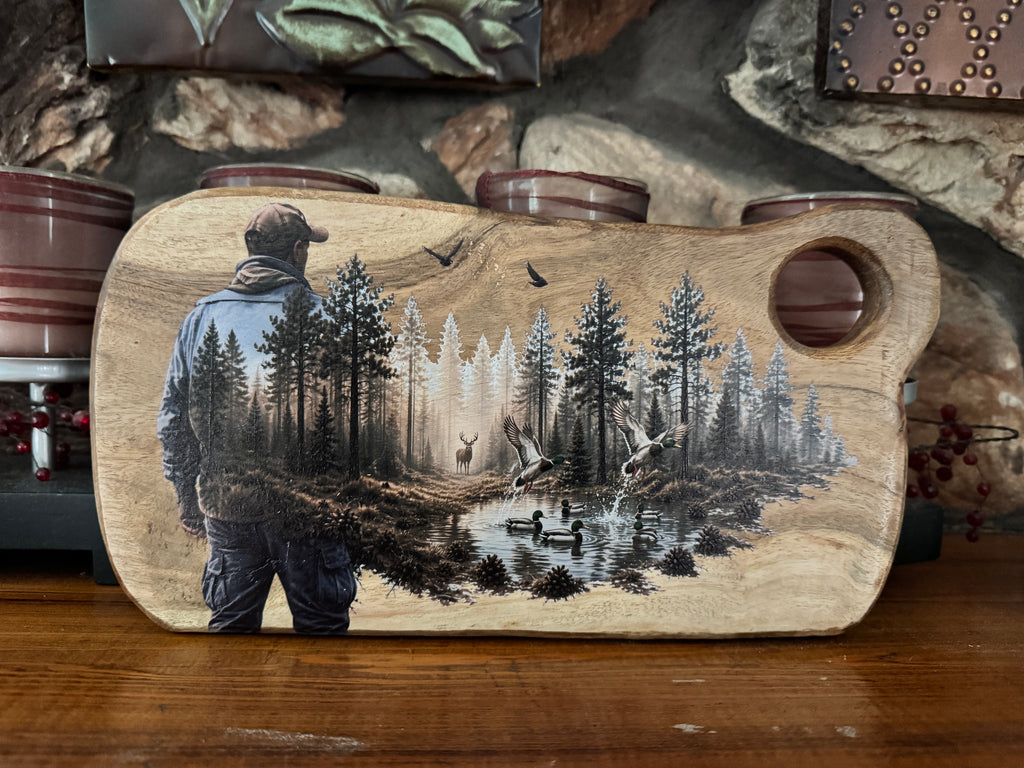 Hunter’s dream cutting / charcuterie board