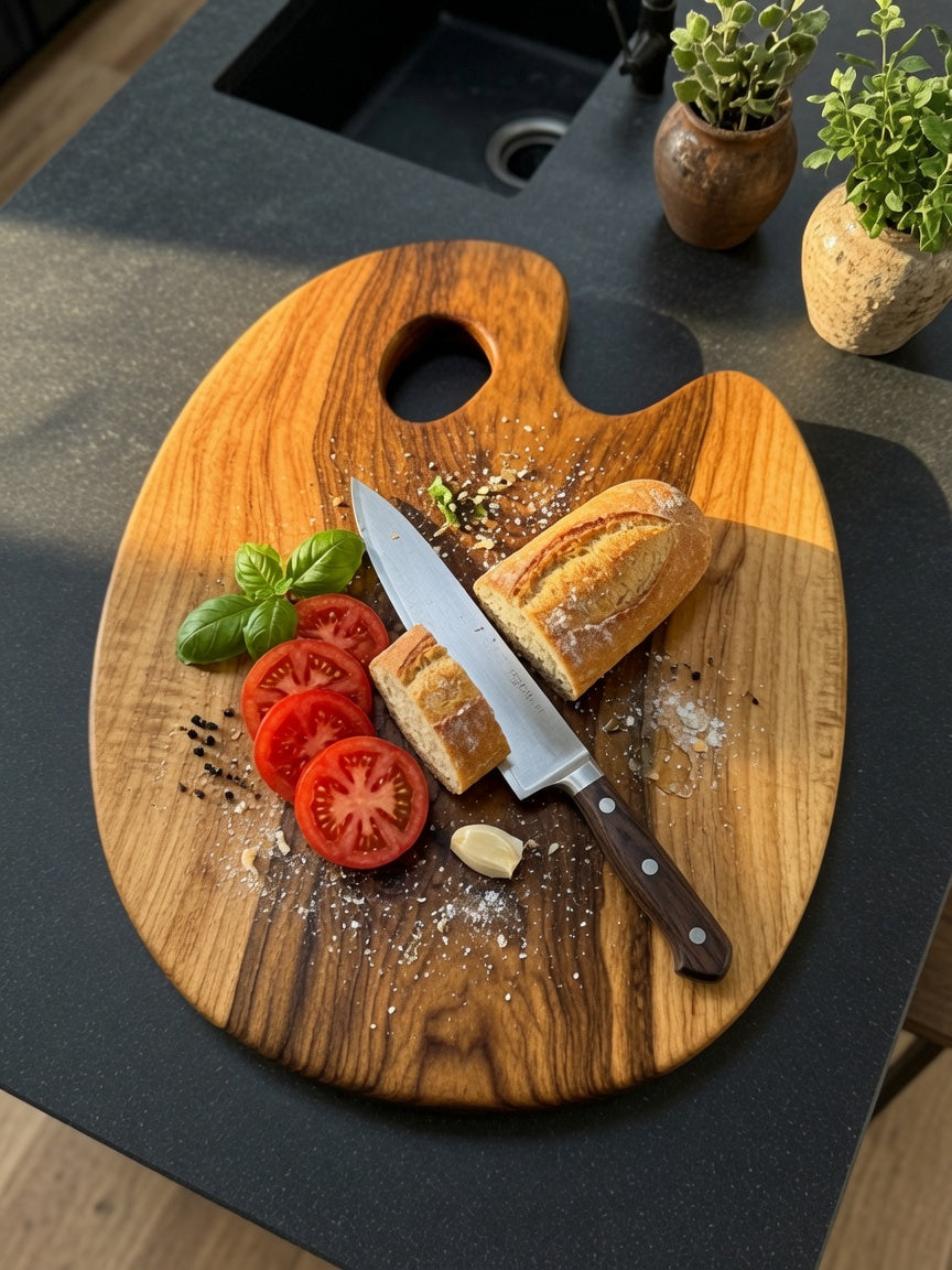 Art of cooking cutting board
