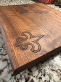 Custom Solid Black Walnut Cutting/Charcuterie Board