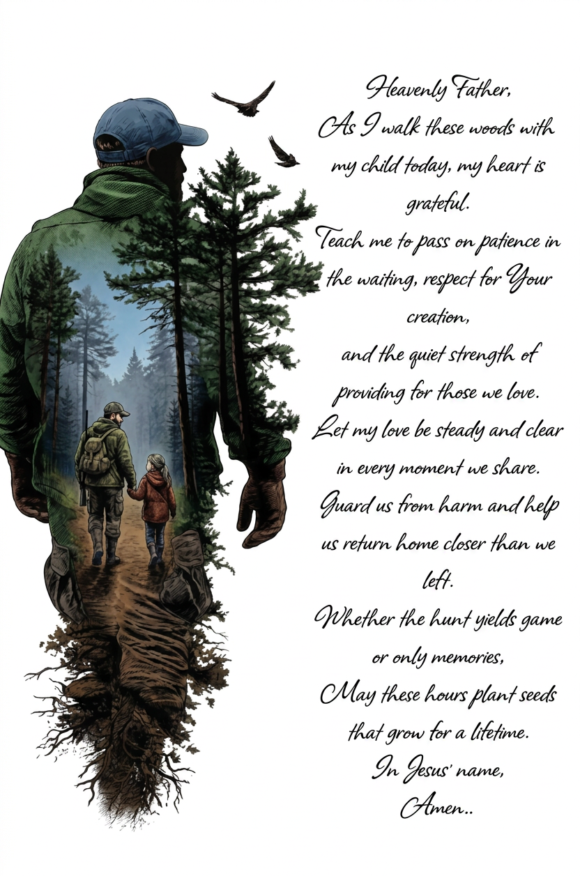 Hunter's Prayer plaque
