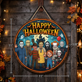 Halloween villain sign Happy Halloween
