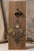 Rustic bottle opener suitable for indoors or outdoors LA Sports
