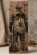 Rustic bottle opener suitable for indoors or outdoors Oilfield