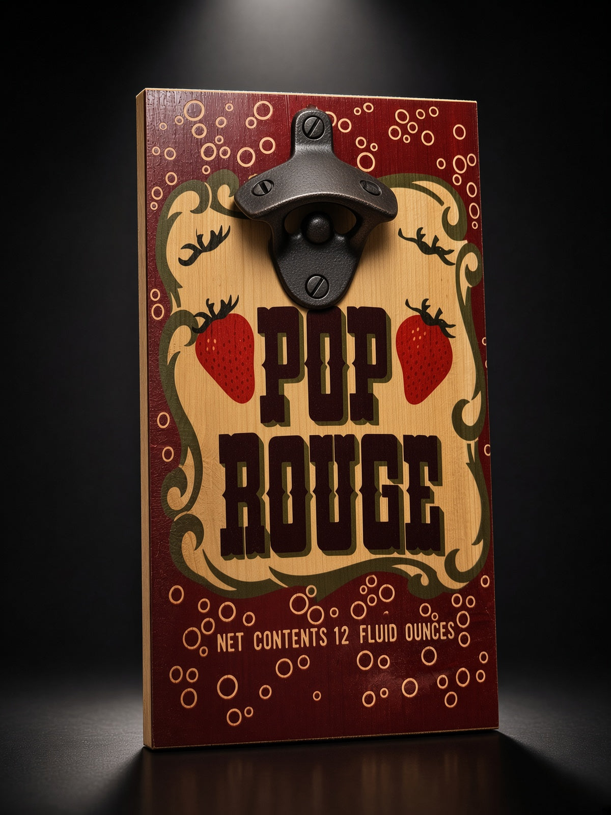 Nostalgic New Orleans Rustic bottle opener suitable for indoors or outdoors