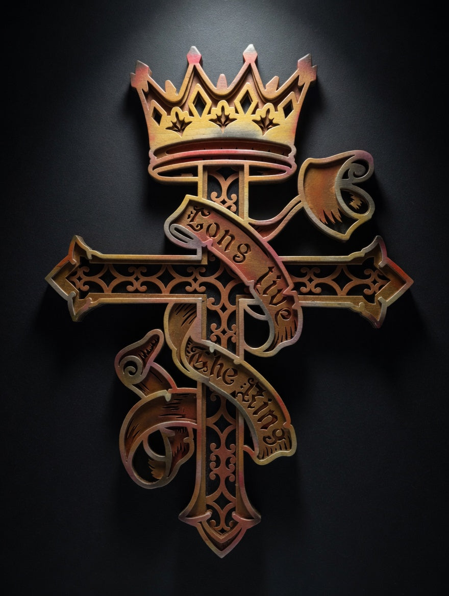 Various Laser cut wall plaques.