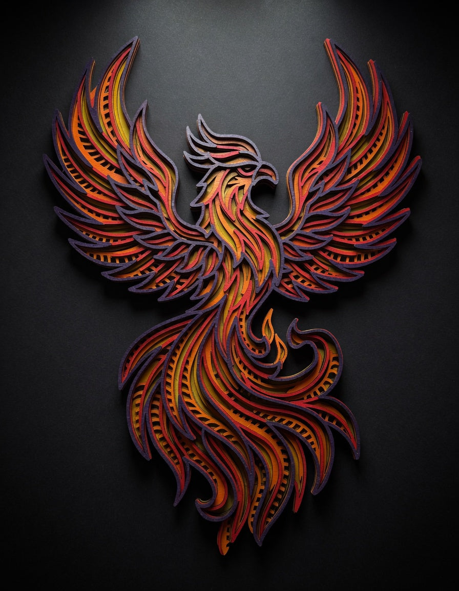 Various Laser cut wall plaques.