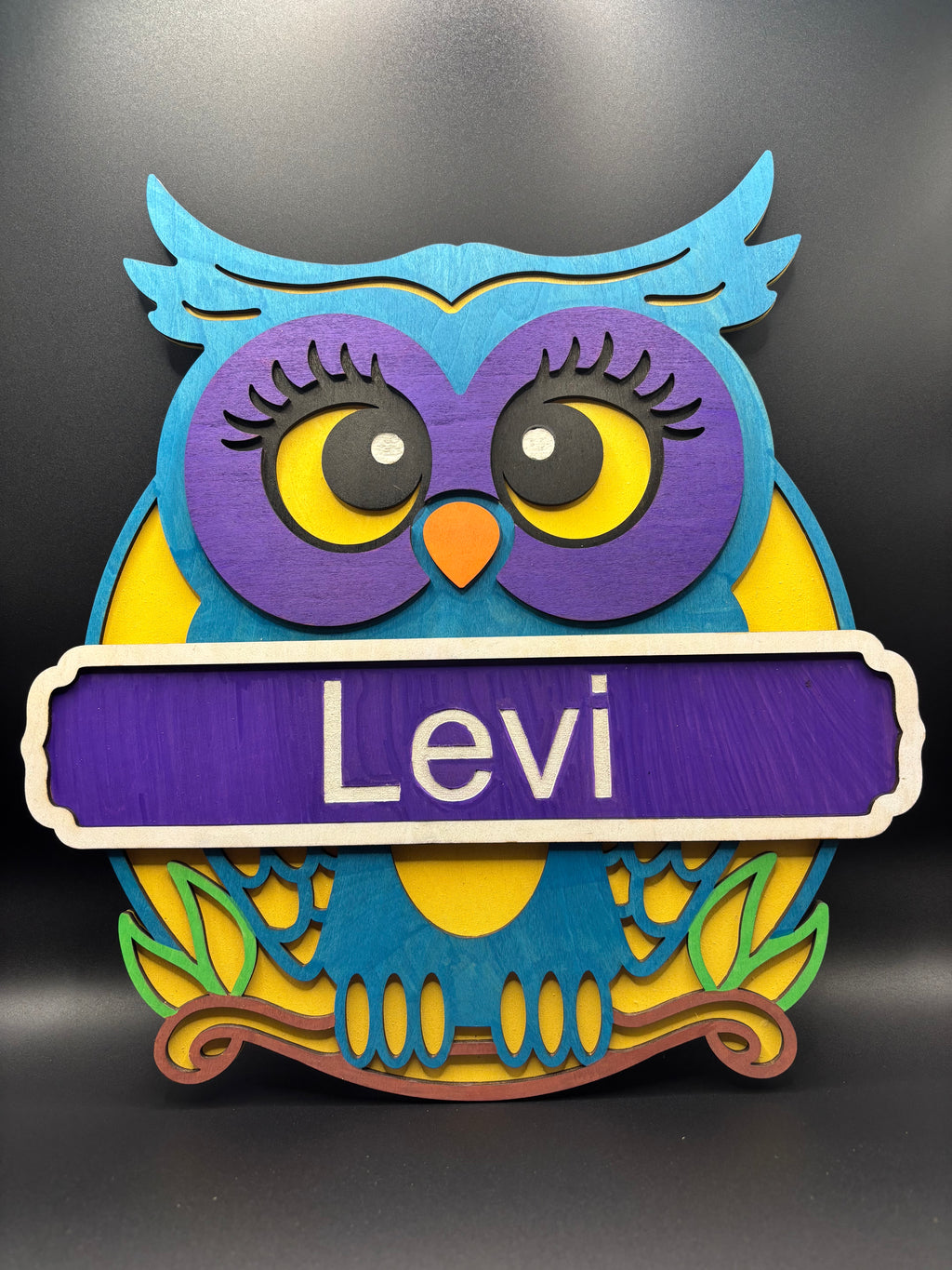 Personalized Owl door signs