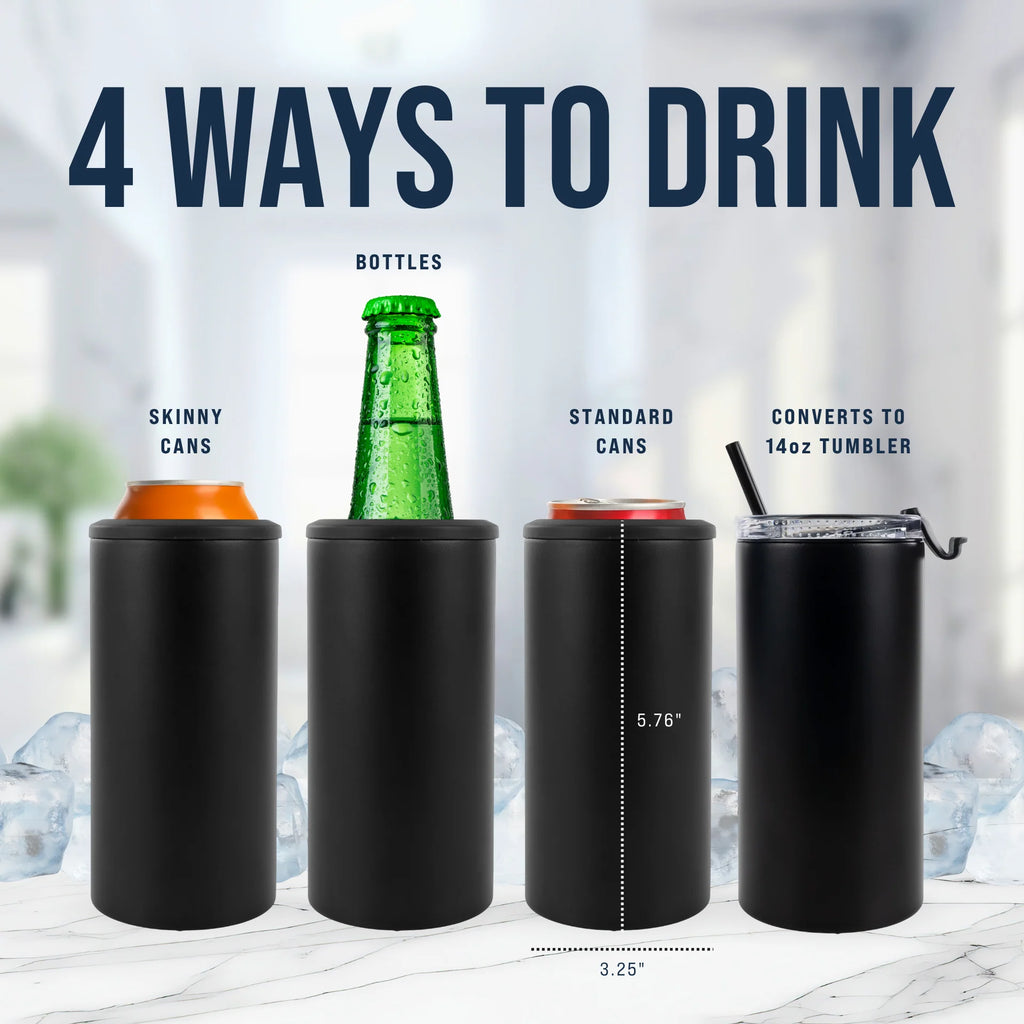Tailgating 4-in-1 cooler/tumbler Bourbon