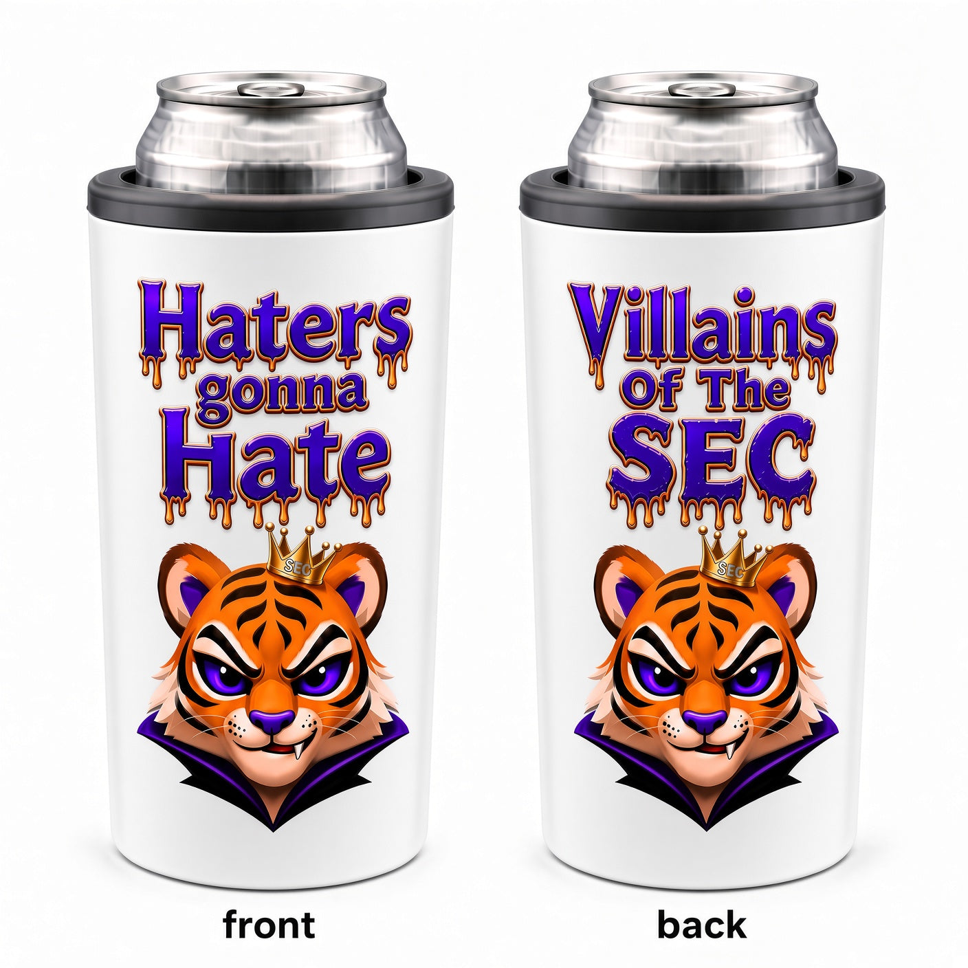 Tailgating 4-in-1 cooler/tumbler LSU Tigers Haters