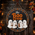 Halloween sign Cute seasonal decor Boo