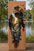 Best Seller! Fishing bottle opener suitable for indoors or outdoors Bass