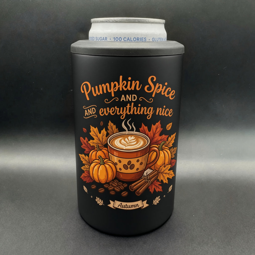 Tailgating 4-in-1 cooler/tumbler Pumpkin Spice