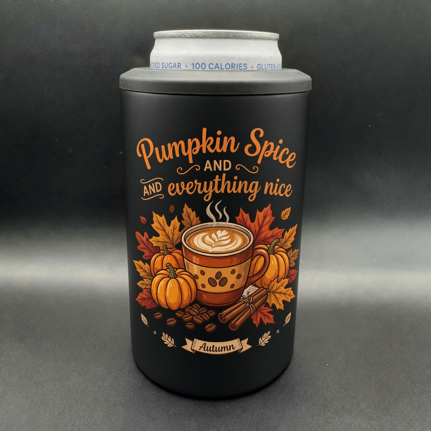 Tailgating 4-in-1 cooler/tumbler Pumpkin Spice