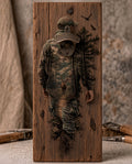 Deer Hunter Camo bottle opener suitable for indoors or outdoors