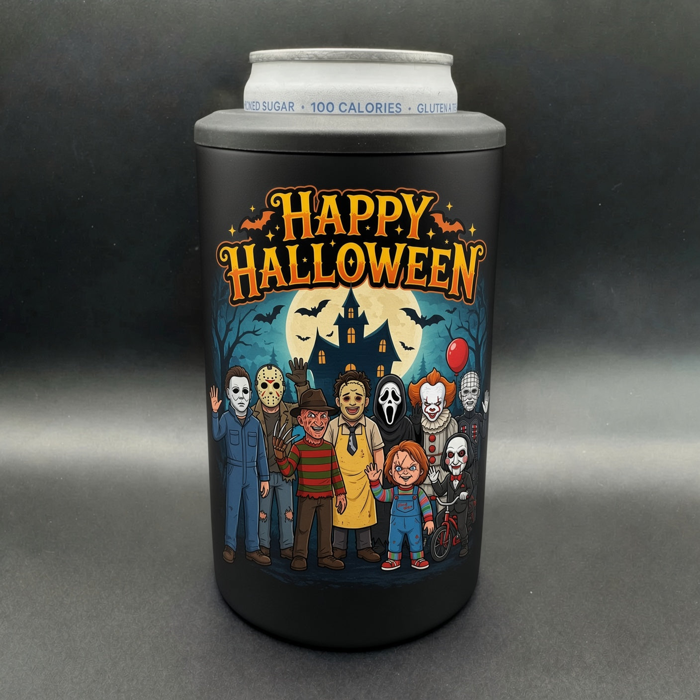 Tailgating Tiger 4-in-1 cooler/tumbler Halloween