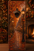 Fall Autumn Thanksgiving bottle opener suitable for indoors or outdoors